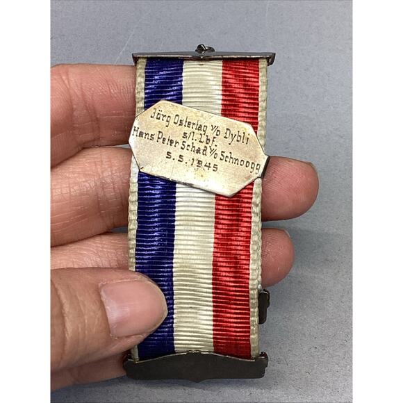 1954 French Commemorative Medal - Meinem Schnoogg Heidelberg - Picture 3 of 6